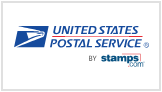 USPS by Stamps.com logo
