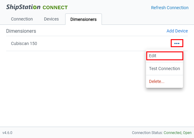 Le menu Actions est développé et la modification est sélectionnée.