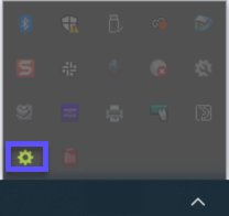 ShipStation Connect icon highlighted in Windows apps toolbar menu.