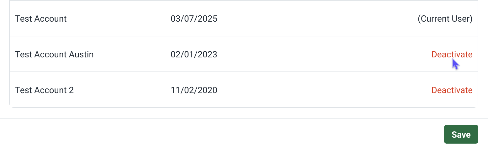 Fenêtre contextuelle de mise à jour des extensions de l’abonnement affichant le bouton Désactiver