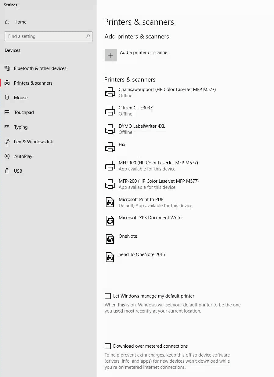 Open Advanced Printing Preferences in Windows 10. Set Paper Size to 4x6 and Print Quality to Barcodes and Graphics.