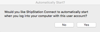 Pop-up-Meldung zum automatischen Start unter macOS