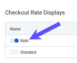 Rate active and visible in marketplace status is marked.
