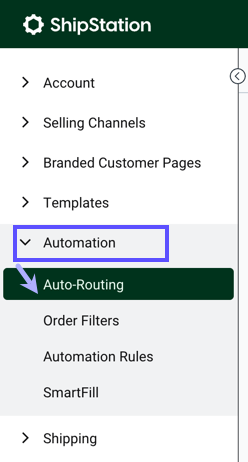 Configure Auto-Routing – ShipStation Help