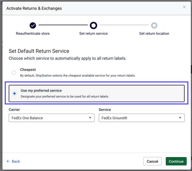 Shows the radio button & description for the Use-MY-Preferred-Choice option