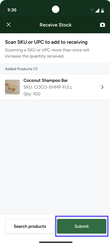 iOS_INV_Recieve-Stock_Scan-Search_PRDET_Submit_BTN_MRK.png