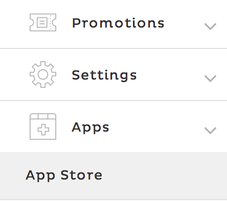 Cratejoy menu App Store.