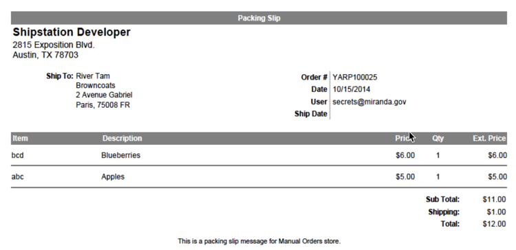 How Do I Add A Horizontal Line Between Products On My Packing Slip 