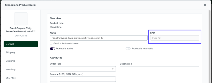Shows SKU field in Product Details.Where to place M-PID (Merchant Product ID)