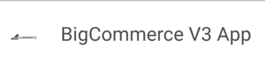 BigCommerce V3 App logo