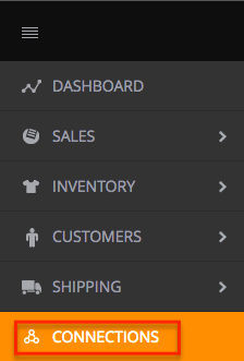 Unify menu with Connection option highlighted.