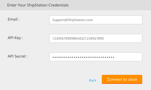 Unify enter your credentials menu