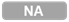Etiqueta rectangular gris que dice "NA"