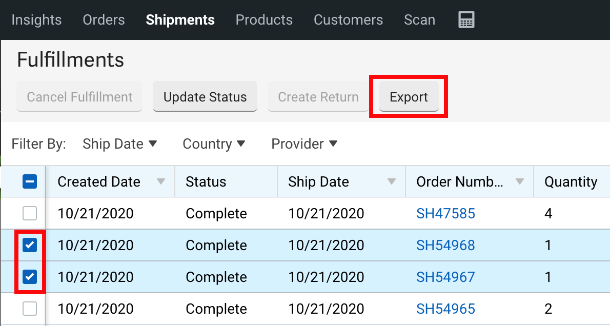 Static Reports – ShipStation Help U.S.